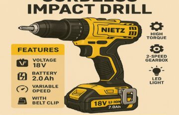 Best Uses for a Cordless Impact Drill In Malaysia